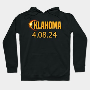 oklahoma eclipse 4.08.24 Hoodie